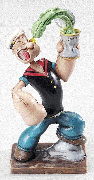 Cover for Classic Comic Characters #2: Popeye Statue (18-559)