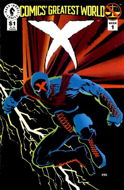 Cover for Comics' Greatest World: X (92-818)