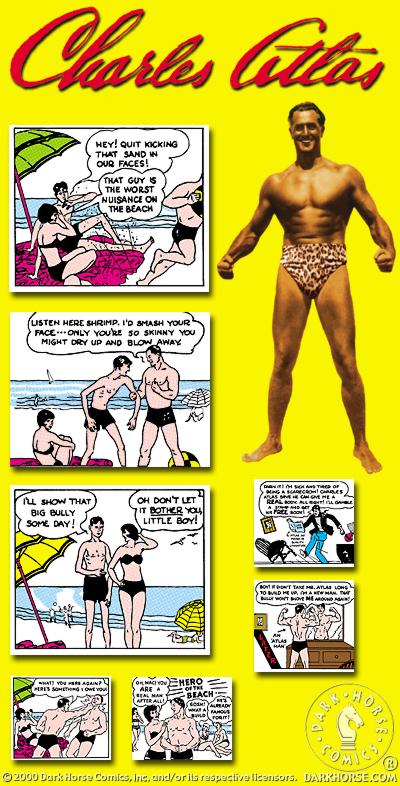 Cover for Charles Atlas Magnet Set (10-153)