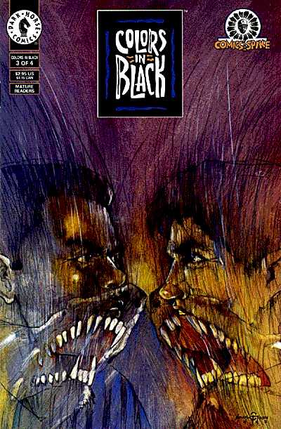 Cover for Colors in Black #3 (of 4) (93-200)