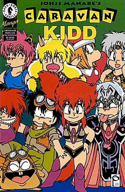 Cover for Caravan Kidd, Part 2 #10 (93-558)