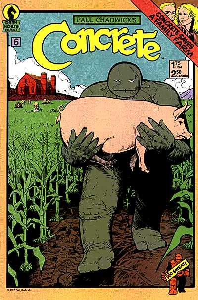 Cover for Concrete #6 (91-123)