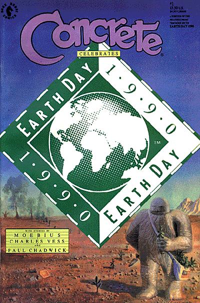 Cover for Concrete Celebrates Earth Day 1990 (91-131)