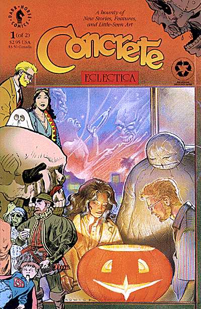 Cover for Concrete: Eclectica #1 (of 2) (92-749)