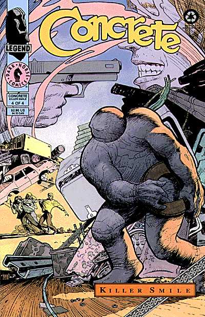 Cover for Concrete: Killer Smile #4 (of 4) (93-756)