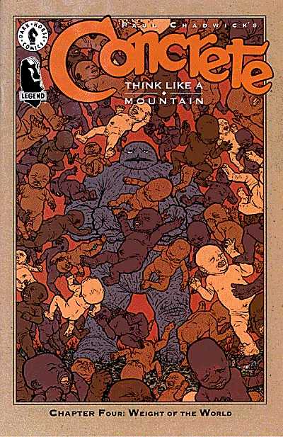 Cover for Concrete: Think Like a Mountain #4 (of 6) (95-094)