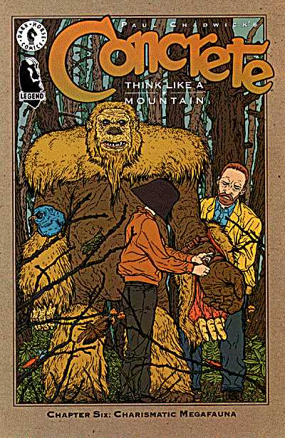 Cover for Concrete: Think Like a Mountain #6 (of 6) (95-101)