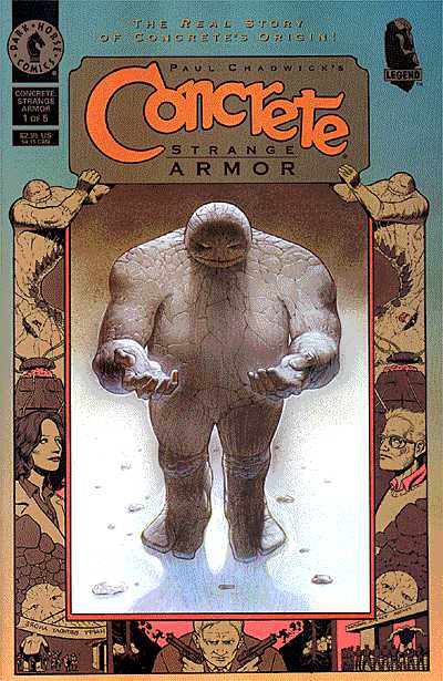 Cover for Concrete: Strange Armor #1 (of 5) (96-744)