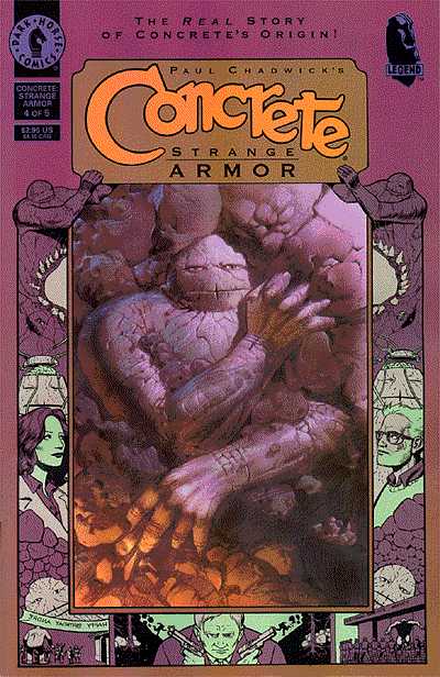Cover for Concrete: Strange Armor #4 (of 5) (96-755)
