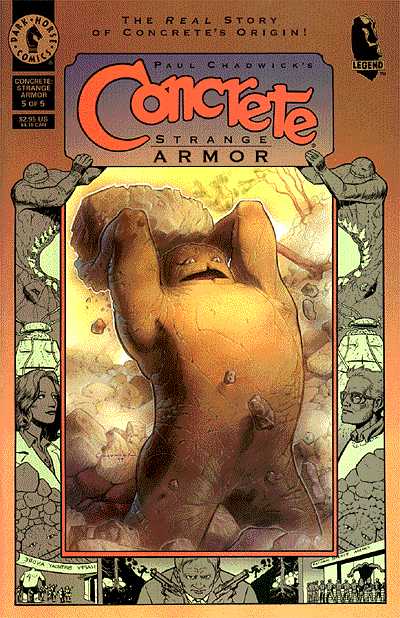 Cover for Concrete: Strange Armor #5 (of 5) (96-761)