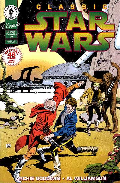 Cover for Classic Star Wars #20 (93-376)