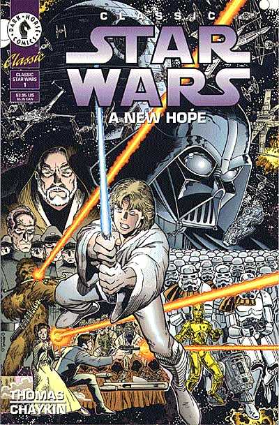 Cover for Classic Star Wars: A New Hope #1 (93-593)