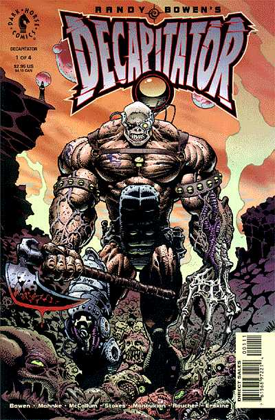 Cover for Randy Bowen's Decapitator #1 (of 4) (97-221)