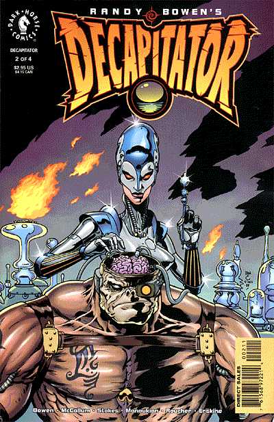 Cover for Randy Bowen's Decapitator #2 (of 4) (97-226)