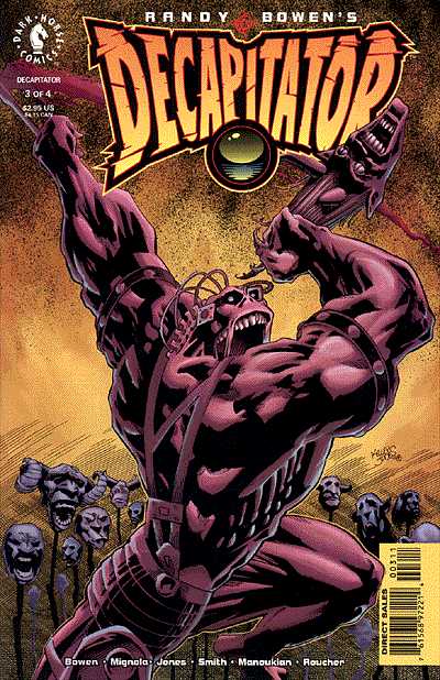 Cover for Randy Bowen's Decapitator #3 (of 4) (97-229)