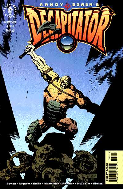 Cover for Randy Bowen's Decapitator #4 (of 4) (97-232)