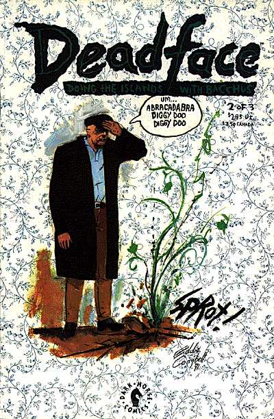 Cover for Deadface: Doing the Islands with Bacchus #2 (of 3) (91-193)