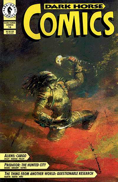 Cover for Dark Horse Comics #16 (92-514)