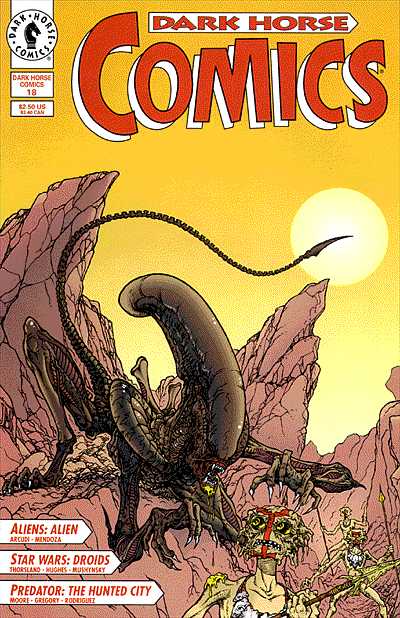 Cover for Dark Horse Comics #18 (92-545)