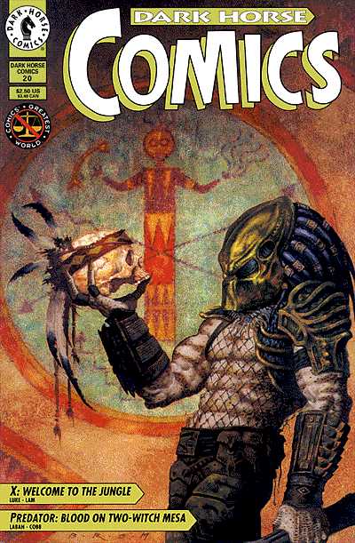 Cover for Dark Horse Comics #20 (92-571)