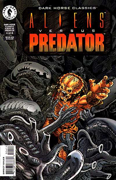 Cover for Dark Horse Classics - Aliens vs. Predator #4 (of 6) (96-845)