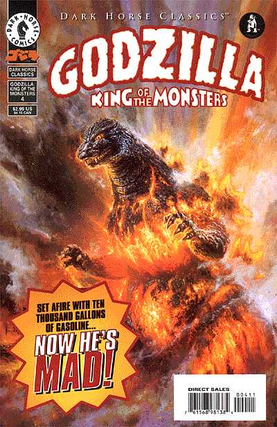 Cover for Dark Horse Classics: Godzilla - King of the Monsters #4 (98-149)