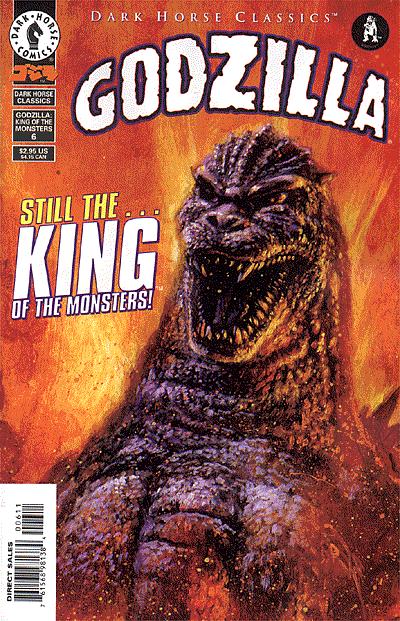 Cover for Dark Horse Classics: Godzilla - King of the Monsters #6 (98-159)