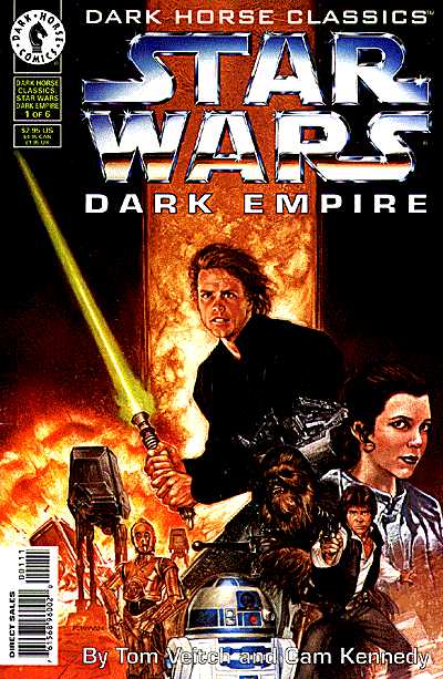 Cover for Dark Horse Classics - Star Wars: Dark Empire #1 (of 6) (96-002)