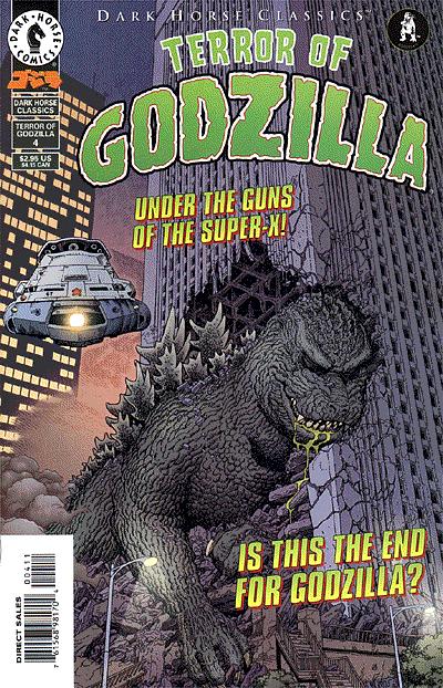 Cover for Dark Horse Classics: Terror of Godzilla #4 (of 6) (98-182)