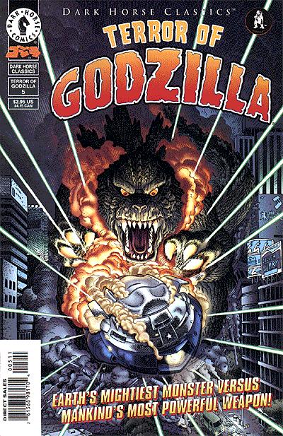 Cover for Dark Horse Classics: Terror of Godzilla #5 (of 6) (98-187)