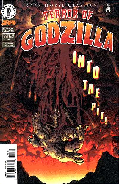 Cover for Dark Horse Classics: Terror of Godzilla #6 (of 6) (98-192)