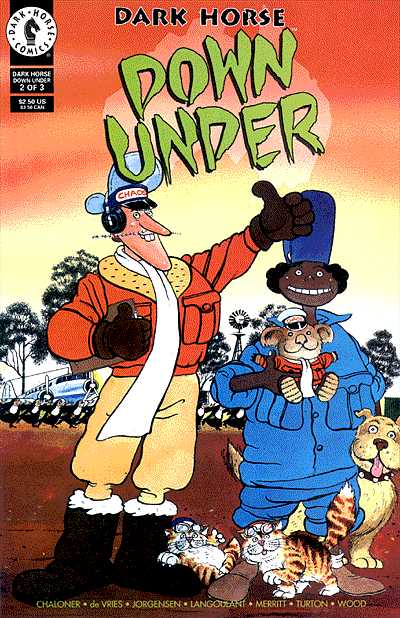 Cover for Dark Horse Down Under #2 (of 3) (93-578)