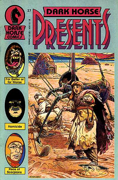 Cover for Dark Horse Presents #27 (91-159)