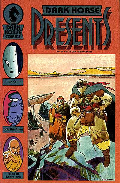 Cover for Dark Horse Presents #31 (91-163)