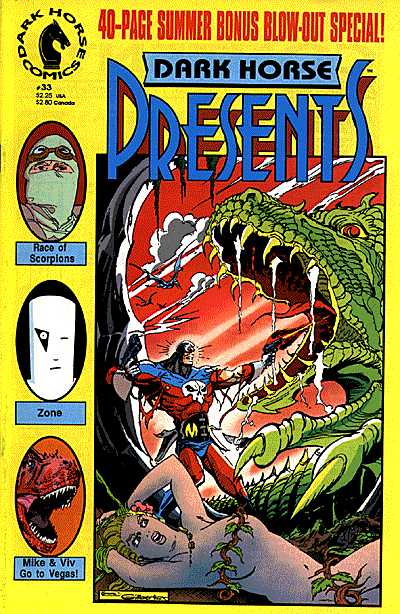 Cover for Dark Horse Presents #33 (91-165)