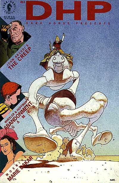 Cover for Dark Horse Presents #63 (92-073)