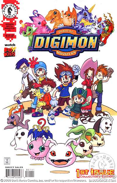 Cover for Digimon #1 (00-023)
