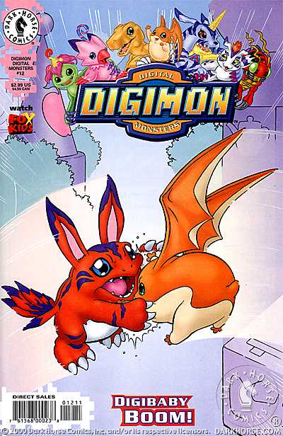 Cover for Digimon #12 (00-157)