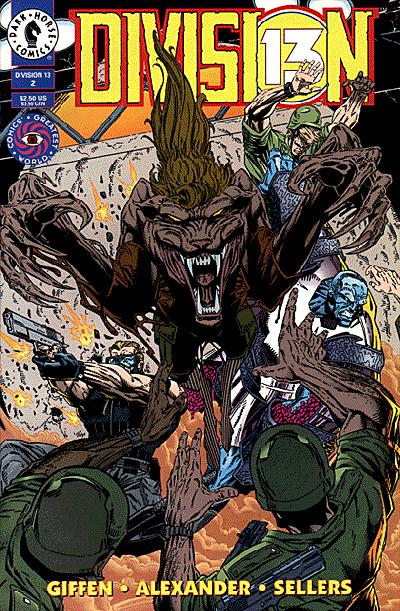 Cover for Division 13 #2 (93-768)