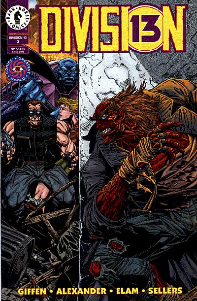 Cover for Division 13 #3 (93-782)