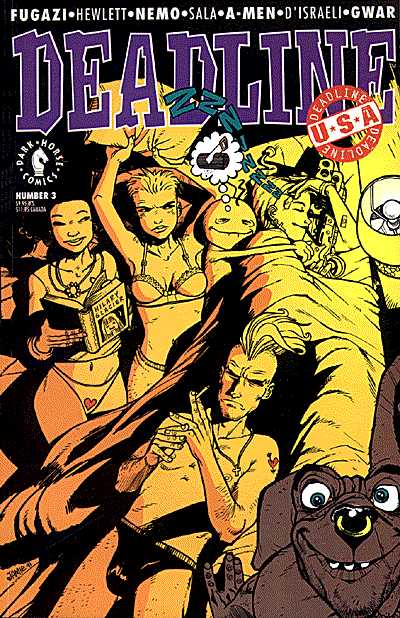 Cover for Deadline USA #3 (92-013)