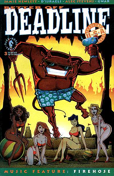 Cover for Deadline #3 (92-081)