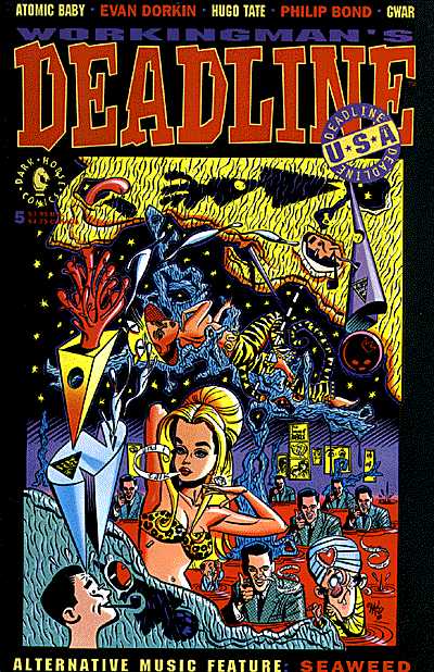 Cover for Deadline #5 (92-284)