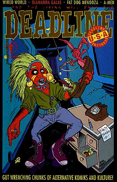 Cover for Deadline #6 (92-290)