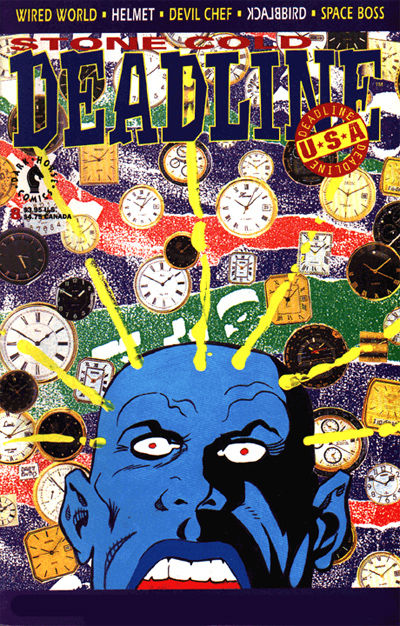 Cover for Deadline #8 (92-303)