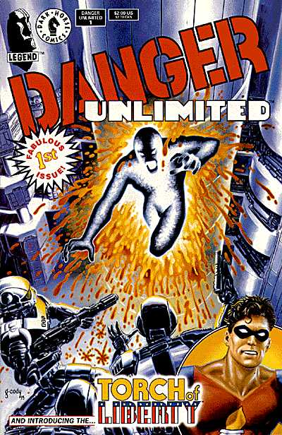 Cover for Danger Unlimited #1 (of 4) (93-566)