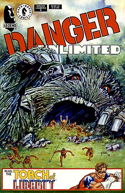 Cover for Danger Unlimited #4 (of 4) (93-624)