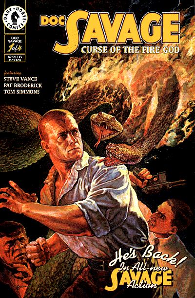 Cover for Doc Savage: Curse of the Fire God #1 (of 4) (93-721)