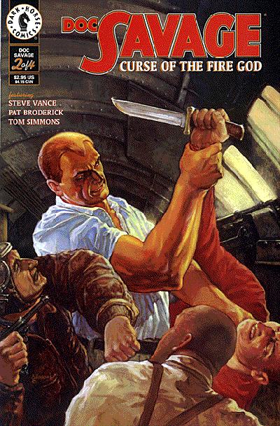 Cover for Doc Savage: Curse of the Fire God #2 (of 4) (93-737)