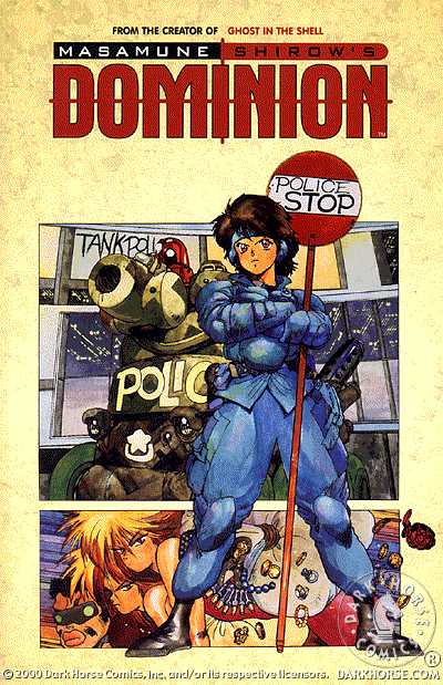 Cover for Dominion: Tank Police TPB (3rd Edition) (49-452)